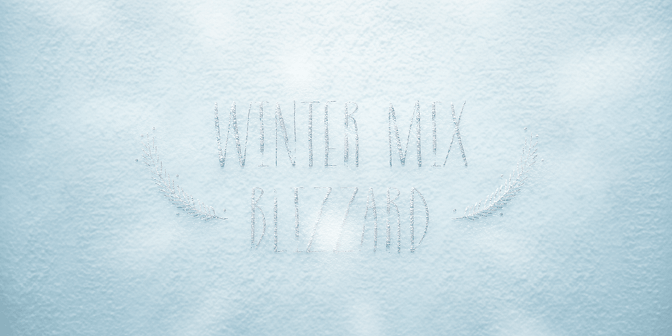 To help usher in the first snowfall in the Upper Mid West, we are releasing Winter Mix Blizzard.