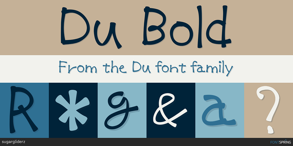 Du Bold Font