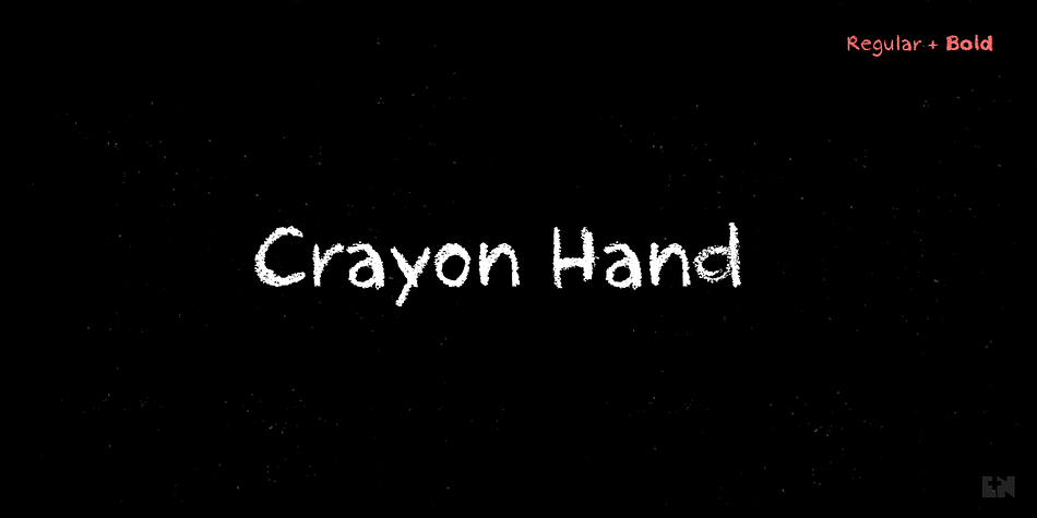 In absence of oil pastels, charcoal, crayons or time, Crayon Hand is a quick fix to happy type setting.