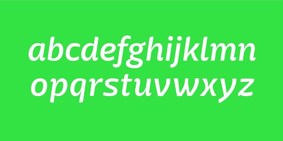 Displaying the beauty and characteristics of the Mangerica Italic font family.