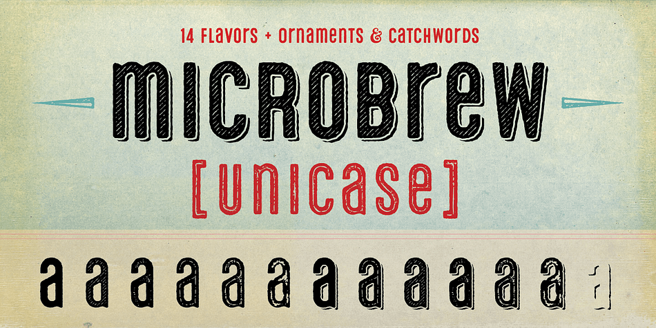 Microbrew Unicase is the latest addition to the Microbrew family, a versatile retro display family.
