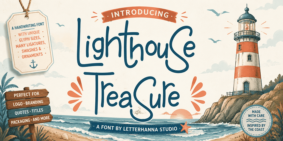Lighthouse Treasure Font