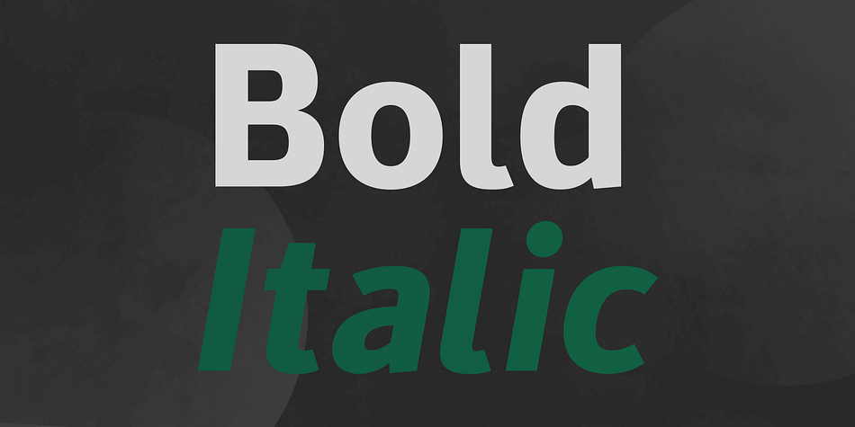 Details include six weight with italics, over 440 characters, five variations of numerals, manually edited kerning and Opentype features.