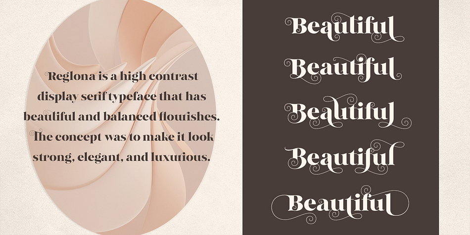 Reglona - High Contrast Serif