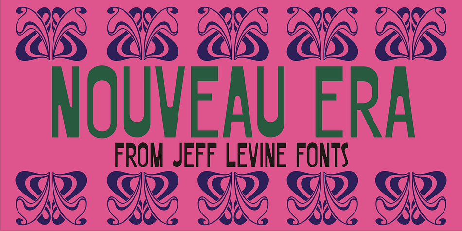 Nouveau Era JNL was adapted from the title of a hand-lettered advertisement found on the back of a 1920s-1930s piece of vintage sheet music.