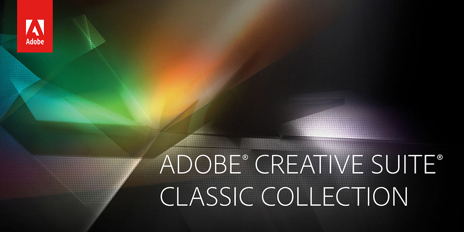  Adobe Creative Suite Classic Collection font collection, a multiple classification collection by Adobe.