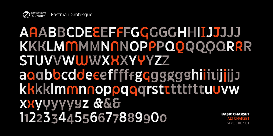 Eastman Grotesque Font