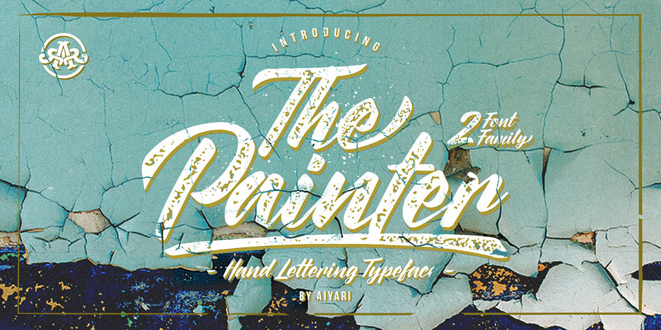 The Painter is a hand lettering typeface inspired by traditional sign painting and brush lettering.