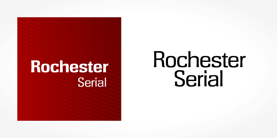 Displaying the beauty and characteristics of the Rochester Serial font family.