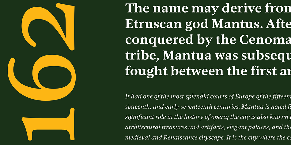 Caprano Text Font