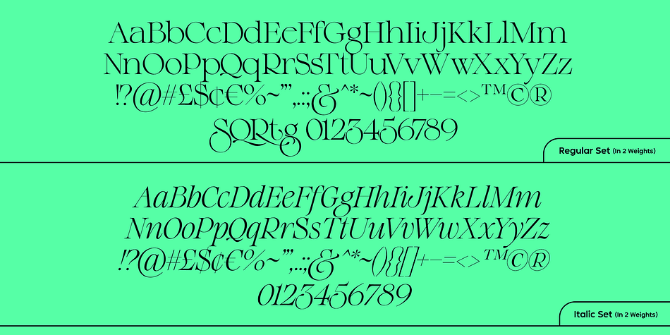 The Regals Font
