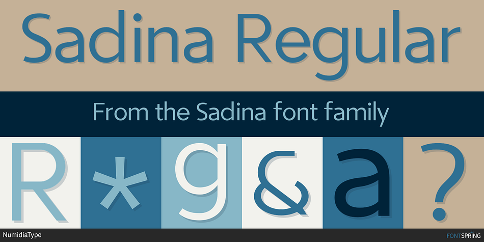 Sadina Regular Font
