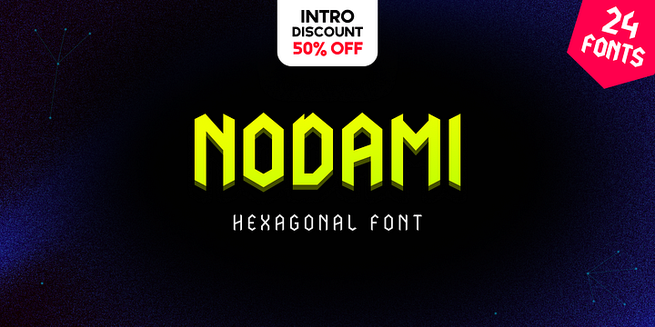 Nodami font family by Peninsula Studioz