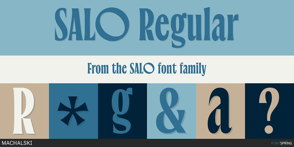 SALO Regular Font