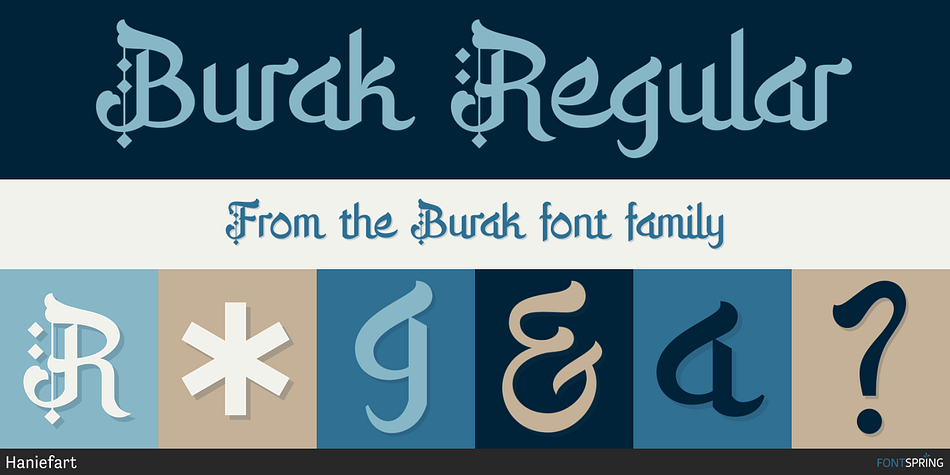 Burak Regular Font