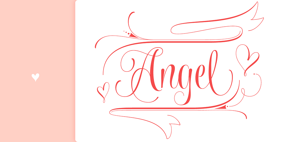 Emphasizing the popular Wishes Script font family.