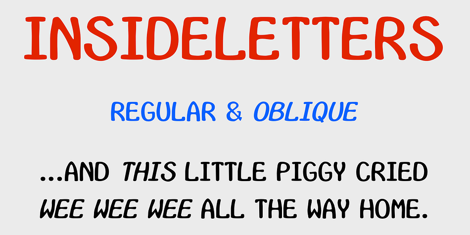InsideLetters Font