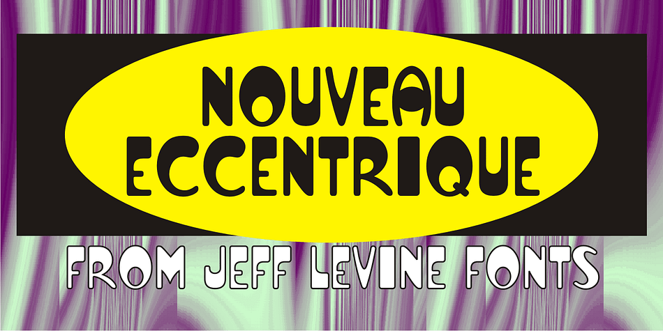 Nouveau Eccentrique JNL is a novelty Art Nouveau lettering style found on some 1920s sheet music cheerfully entitled “I’m Glad I Can Make You Cry”.