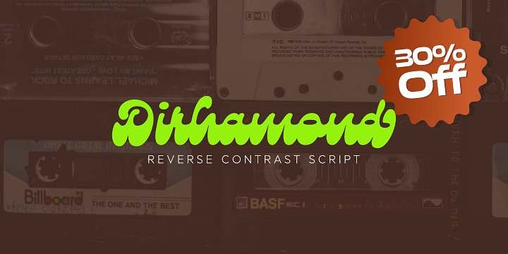 Dirhamond font family by muhammadhastian