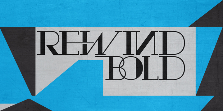 Rewind Typeface created by Wesley Pastrana ue inpired by another of my works Avant Retro and was better accepted than his inspiration still do not understand the reason but also to give a more elegant detail.