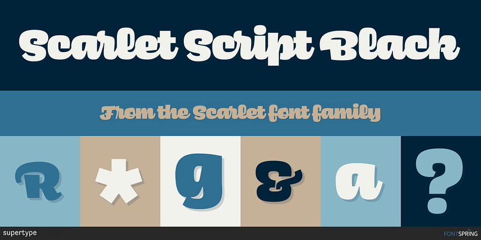 Scarlet Script Font