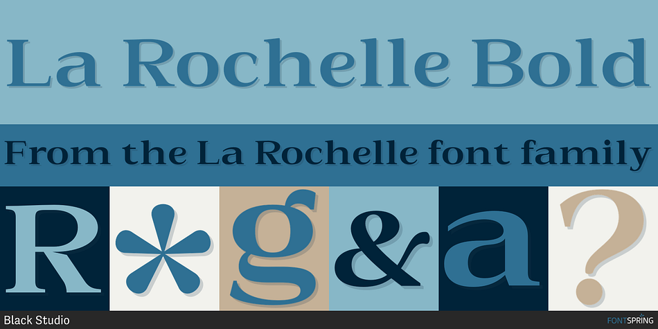 La Rochelle Bold Font