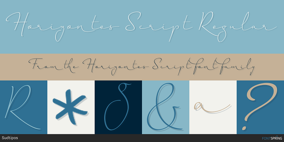 Horizontes Script Regular Font