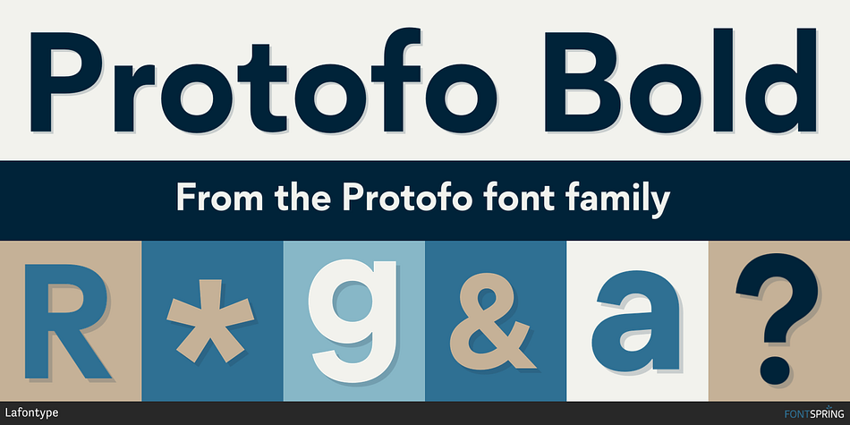 Protofo Bold Font