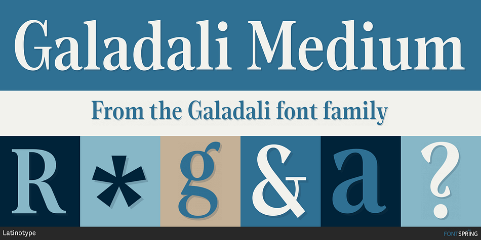 Galadali Medium Font