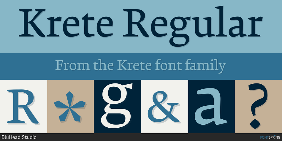 Krete Regular Font