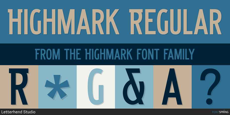 Highmark Regular Font