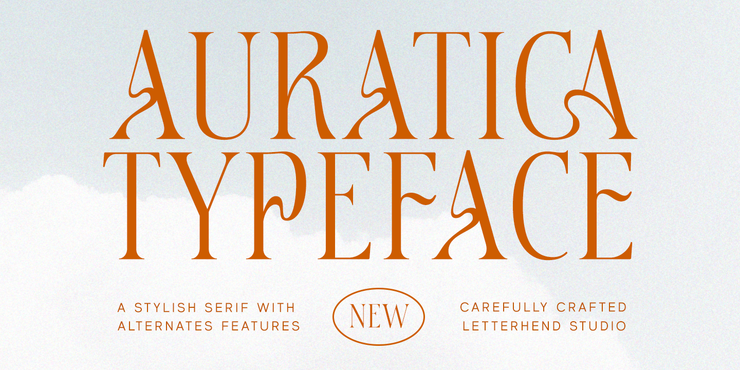 Auratica Typeface