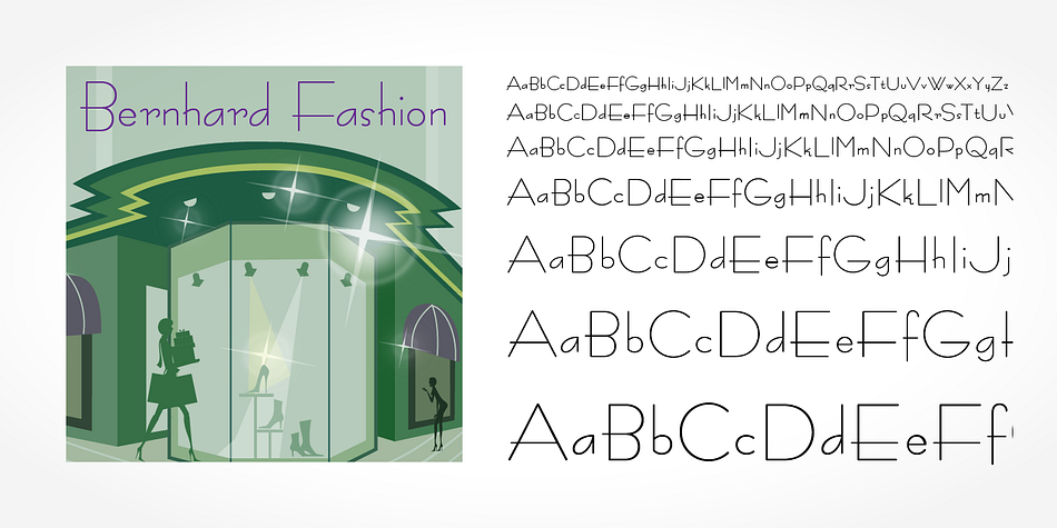 Case-sensitive punctuation signs for all-caps titles are included as well as many fractions, an extensive set of ligatures, and separate sets of tabular and proportional digits.