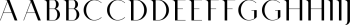 Charme - Modern Semi Serif Regular mini