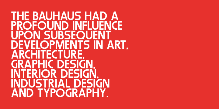 Emphasizing the popular WerkHaus font family.