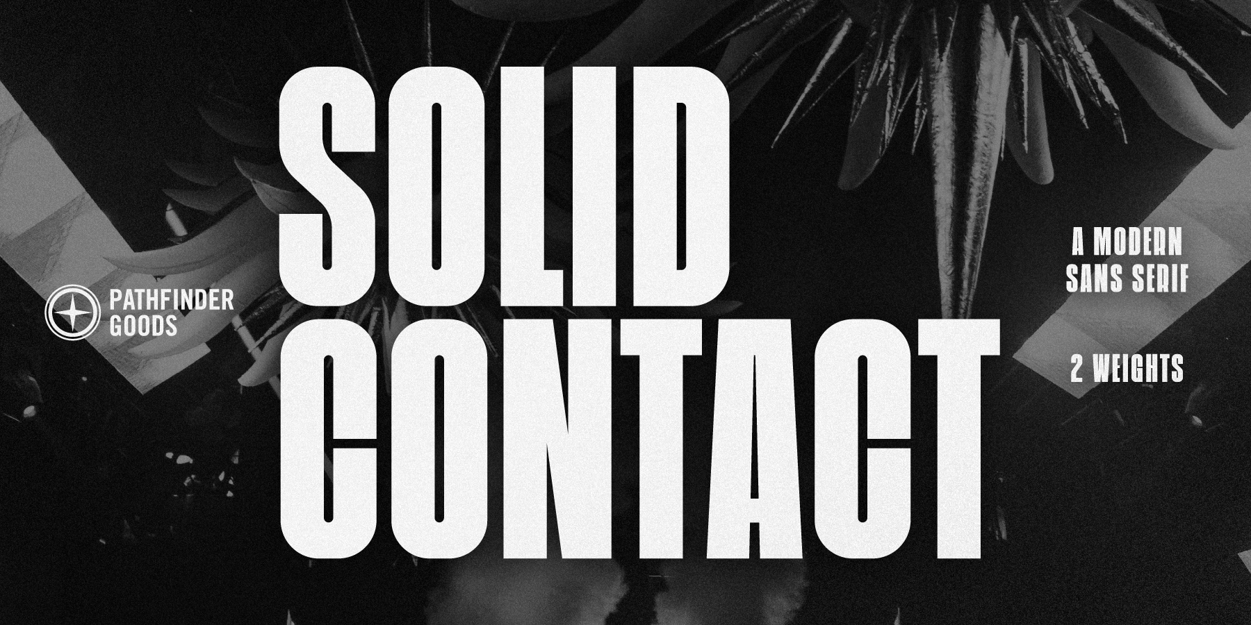 Solid Contact Font