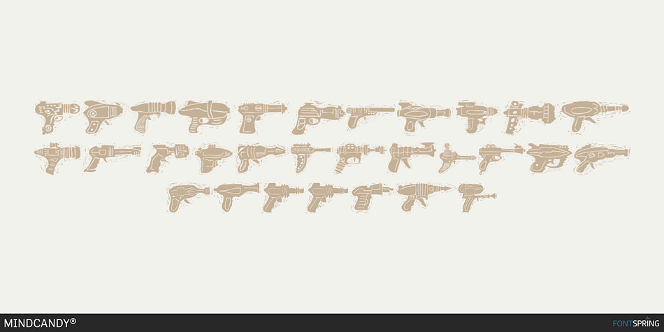 Rayguns Regular Font