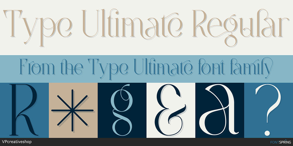 Type Ultimate Regular Font