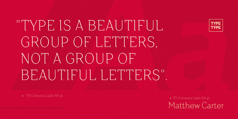 Crimsons is ideal for short and emotional inscriptions.