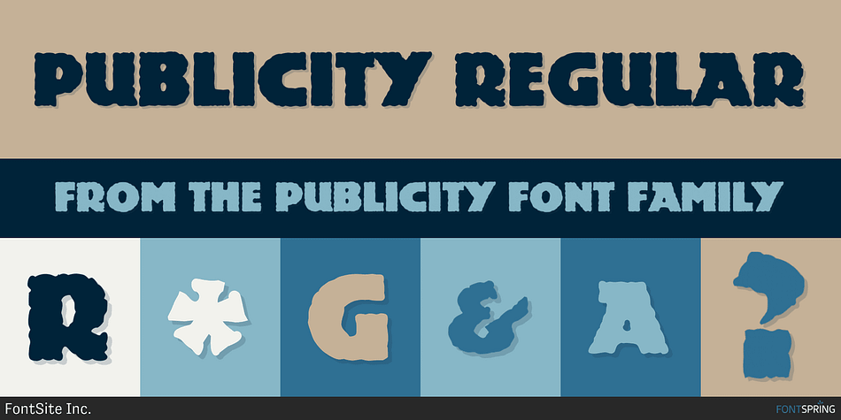 Publicity Font