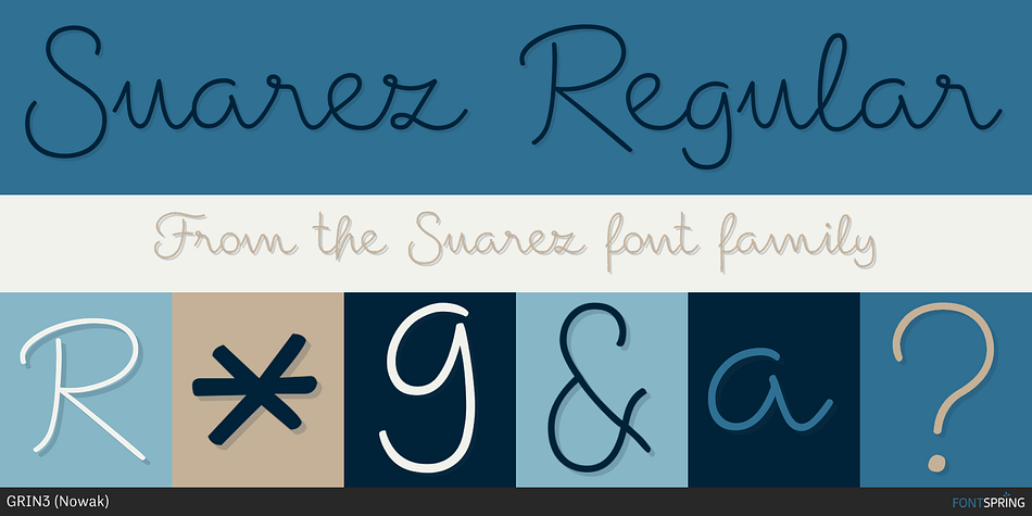Suarez Regular Font