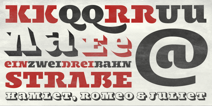 Stanzer Font