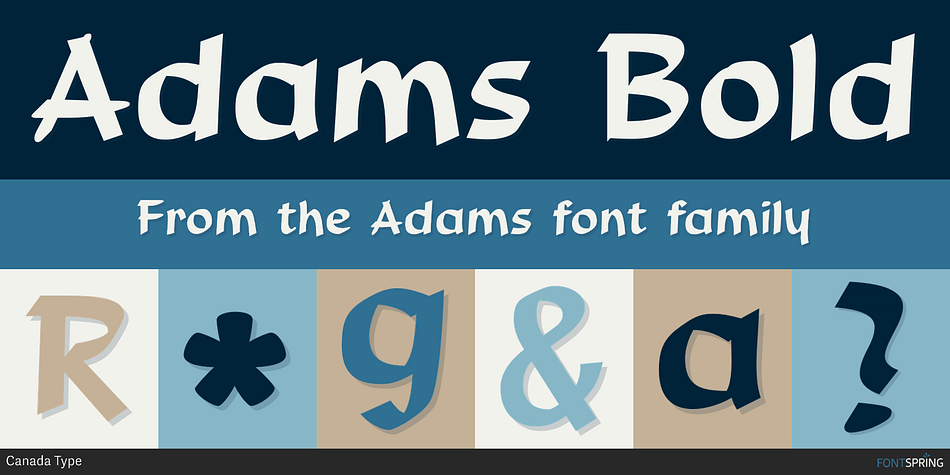 Adams Bold Font