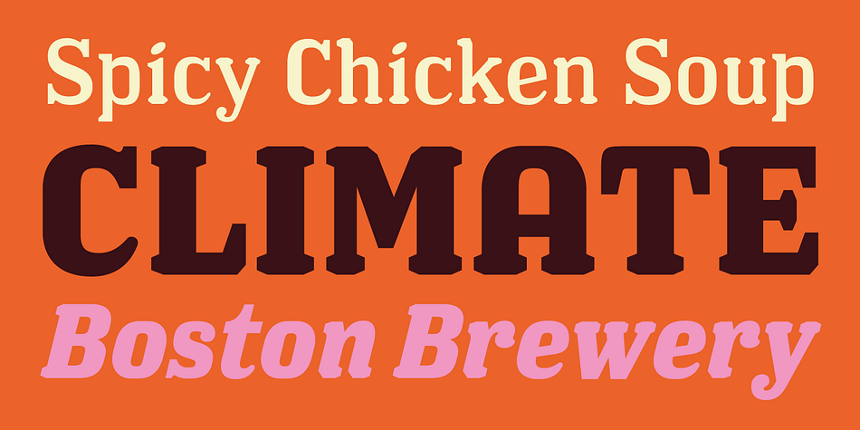 Los Feliz font family sample image.