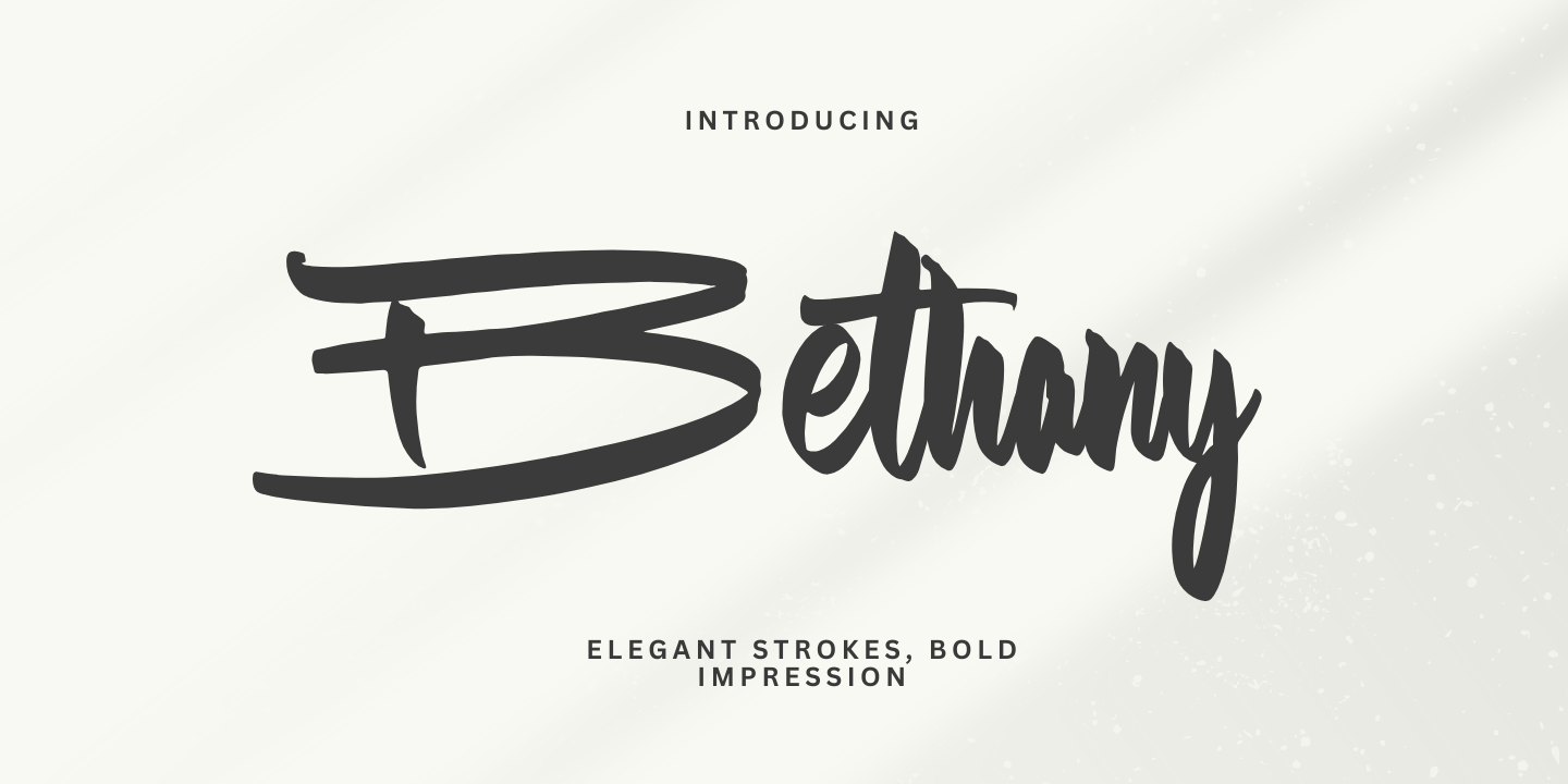 Bethany Font
