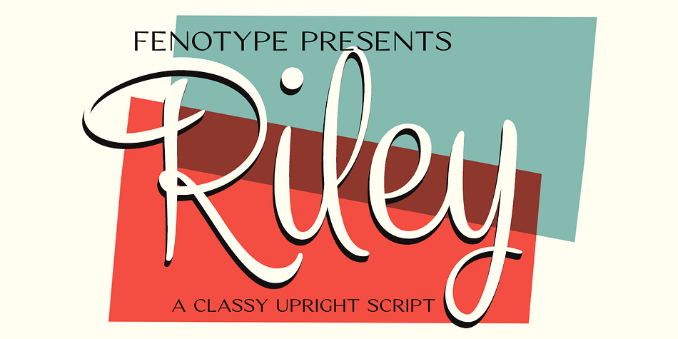 Riley Wow Font - YouWorkForThem