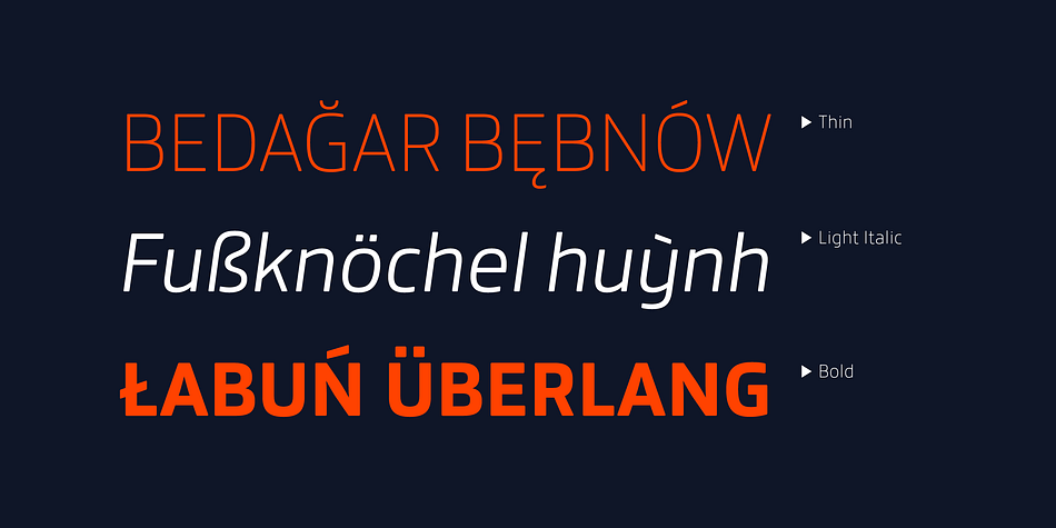 Displaying the beauty and characteristics of the Bronkoh font family.