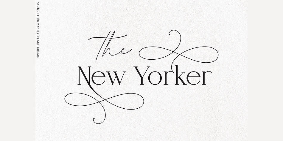 August Roma Font