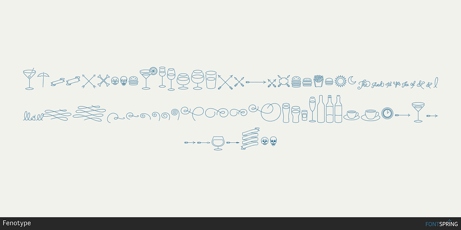 Cosmopolitan Extras Regular Font