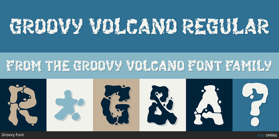 Groovy Volcano Regular Font